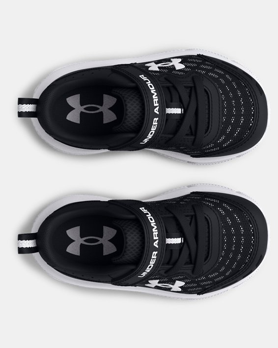 Boys' Infant UA Assert 10 AC Running Shoes, Black, pdpMainDesktop image number 2